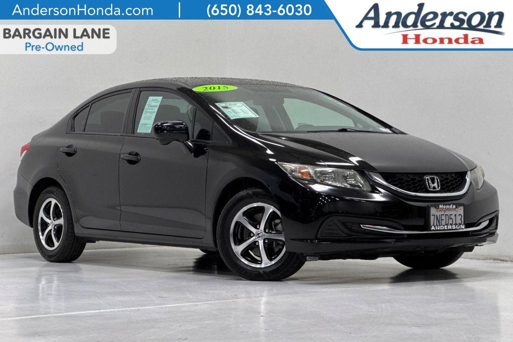 used 2015 Honda Civic car, priced at $15,900