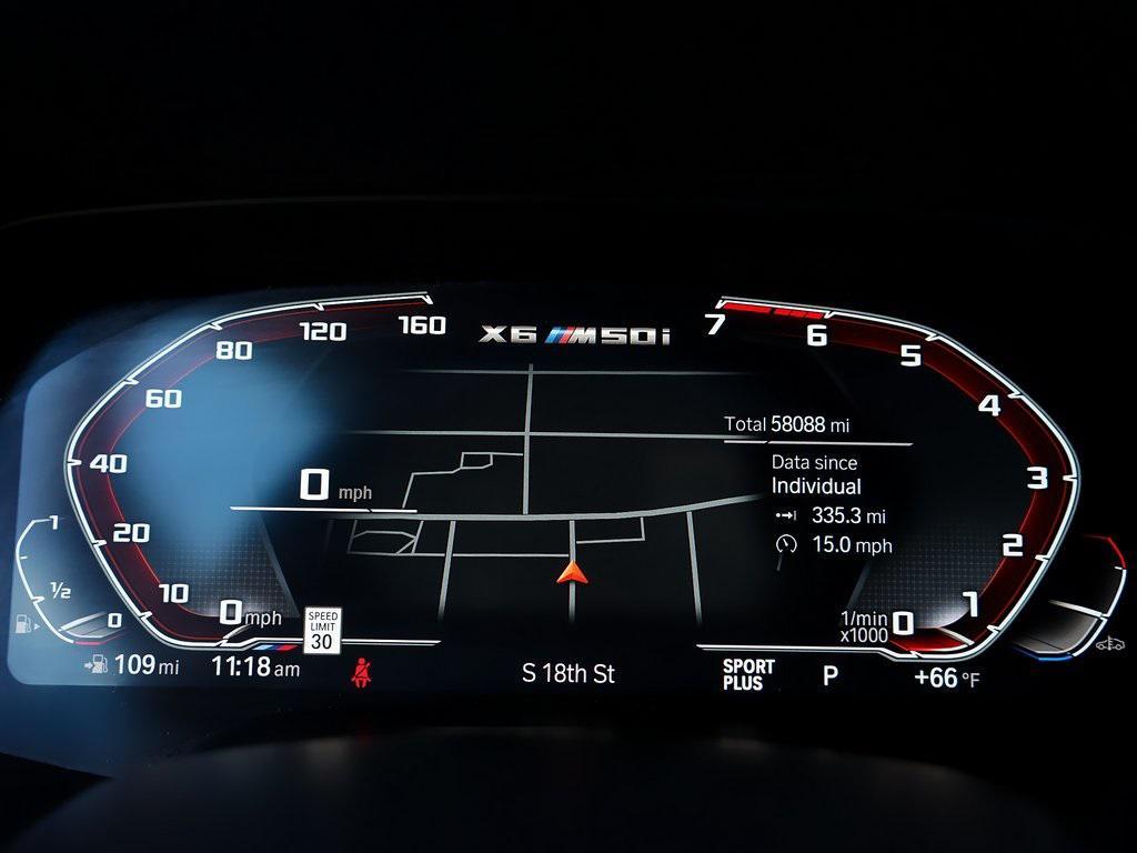 used 2021 BMW X6 car, priced at $42,195