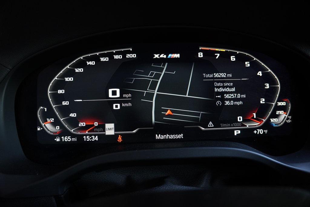 used 2021 BMW X4 M car, priced at $43,595