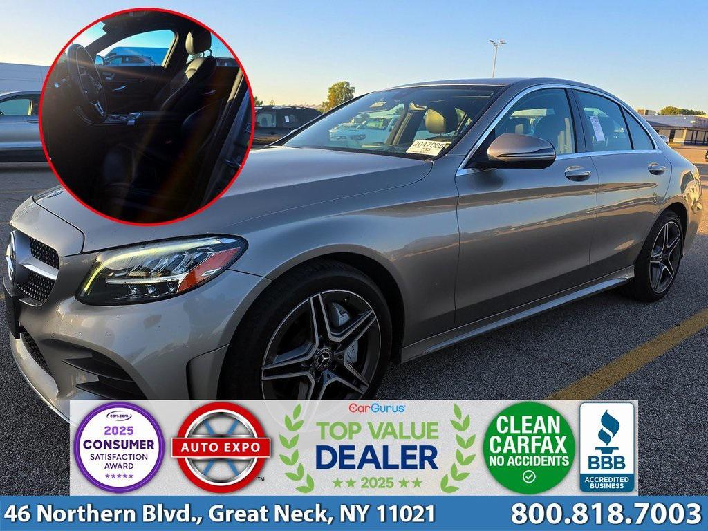 used 2020 Mercedes-Benz C-Class car, priced at $16,895
