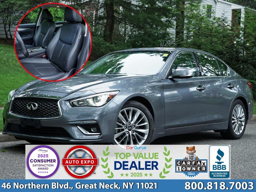 used 2021 INFINITI Q50 car, priced at $18,995