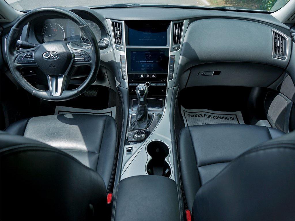 used 2021 INFINITI Q50 car, priced at $18,695