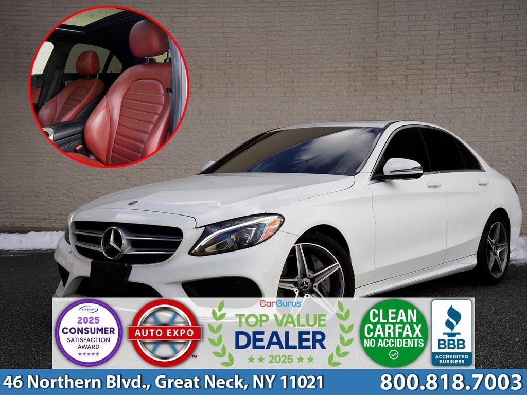 used 2018 Mercedes-Benz C-Class car, priced at $16,495