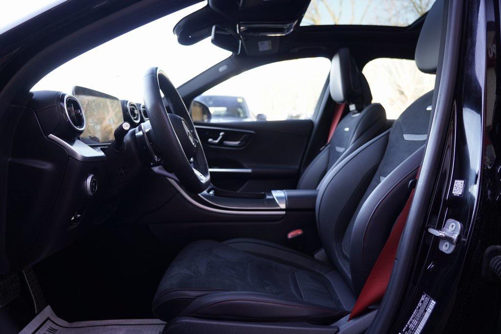 used 2025 Mercedes-Benz AMG C 43 car, priced at $49,095