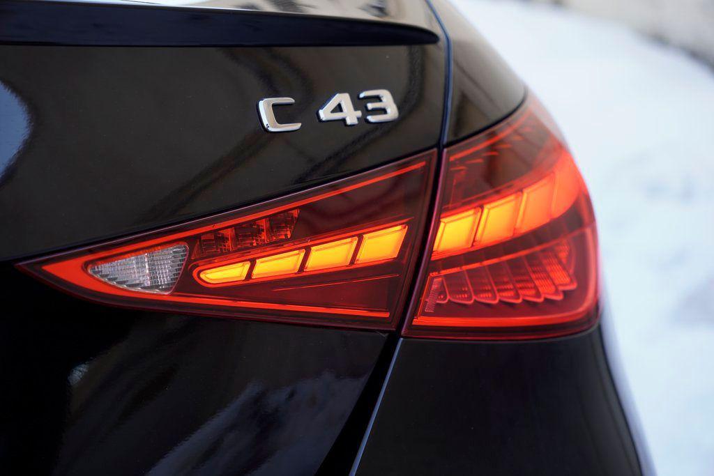 used 2025 Mercedes-Benz AMG C 43 car, priced at $48,995