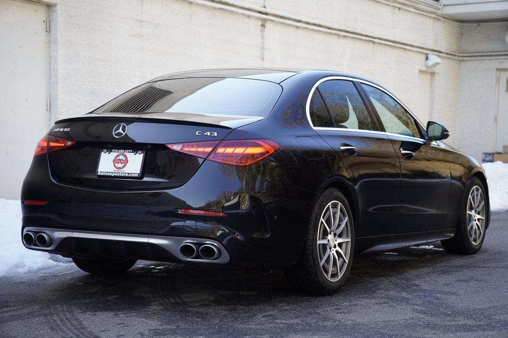 used 2025 Mercedes-Benz AMG C 43 car, priced at $49,095