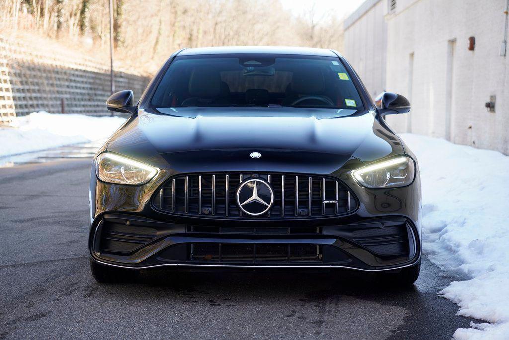 used 2025 Mercedes-Benz AMG C 43 car, priced at $48,995