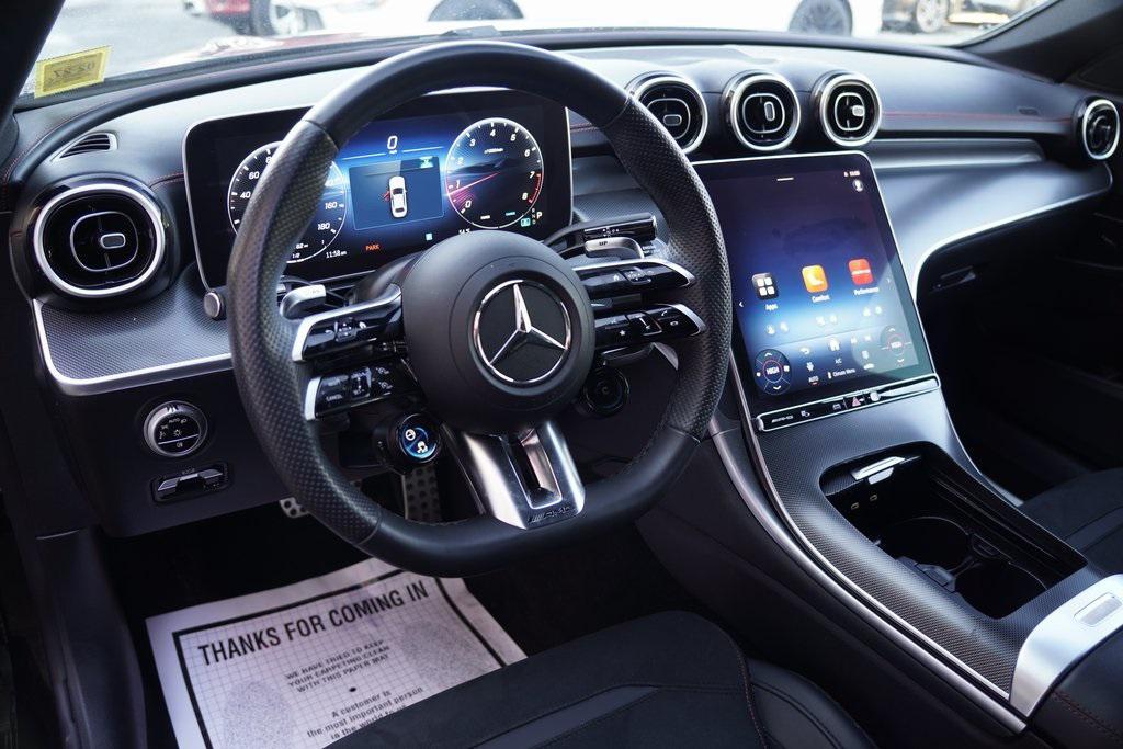 used 2025 Mercedes-Benz AMG C 43 car, priced at $49,095
