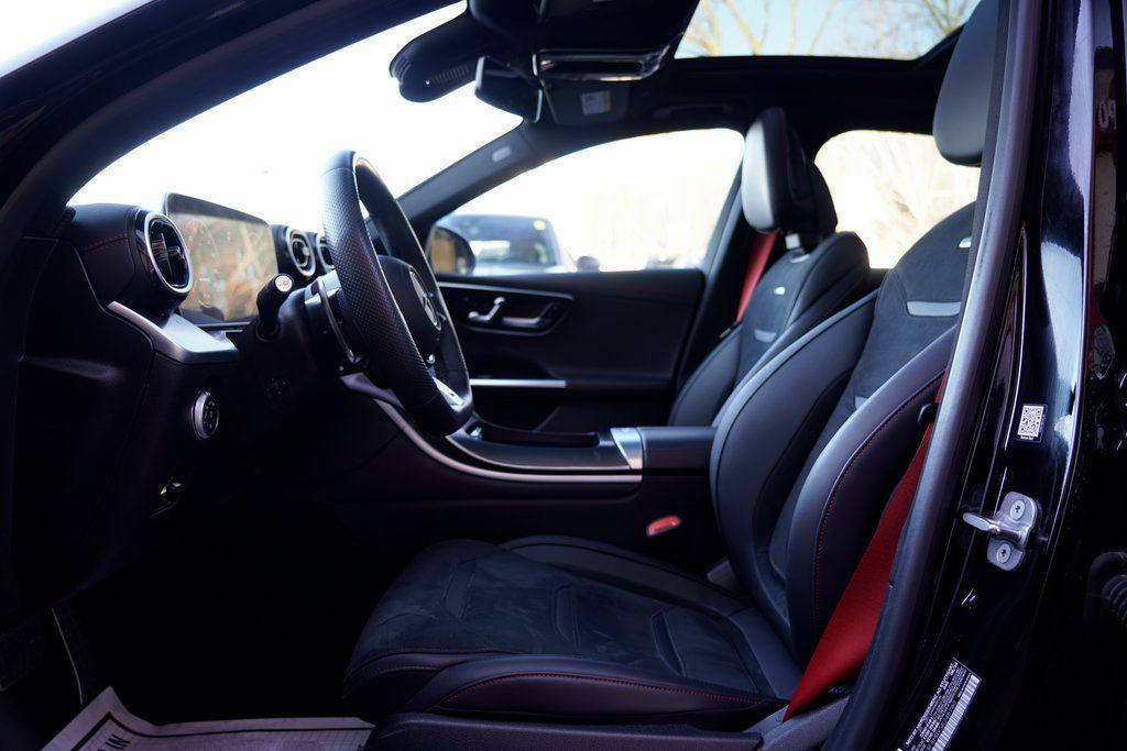 used 2025 Mercedes-Benz AMG C 43 car, priced at $48,995