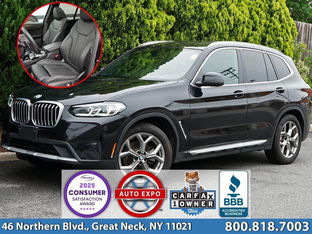 used 2022 BMW X3 car, priced at $24,495