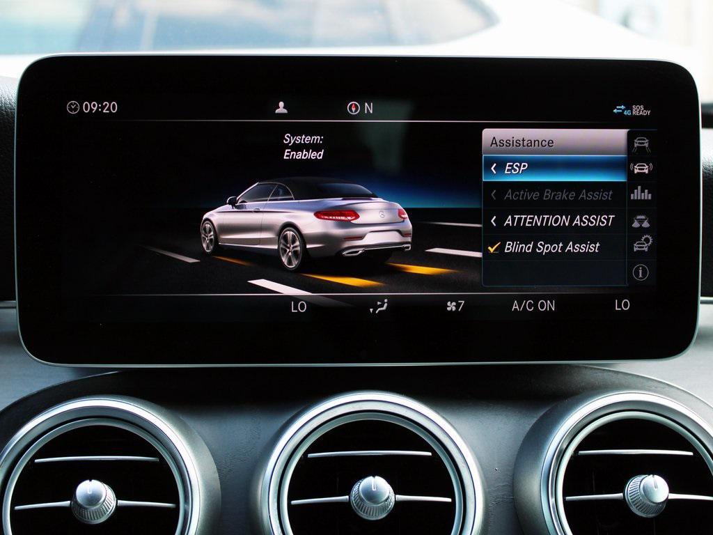 used 2019 Mercedes-Benz C-Class car, priced at $19,695