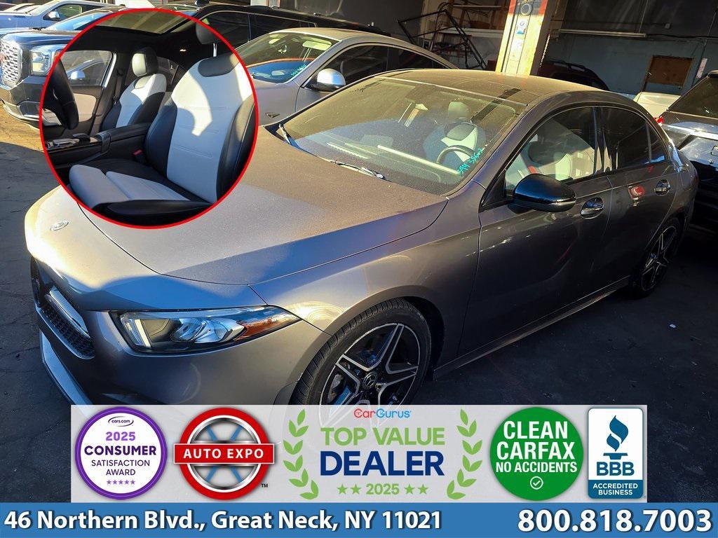used 2021 Mercedes-Benz A-Class car, priced at $17,995