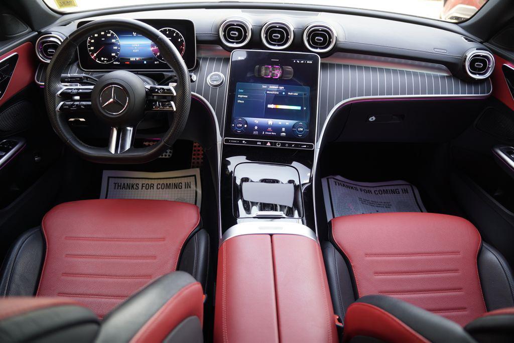 used 2023 Mercedes-Benz C-Class car, priced at $29,495
