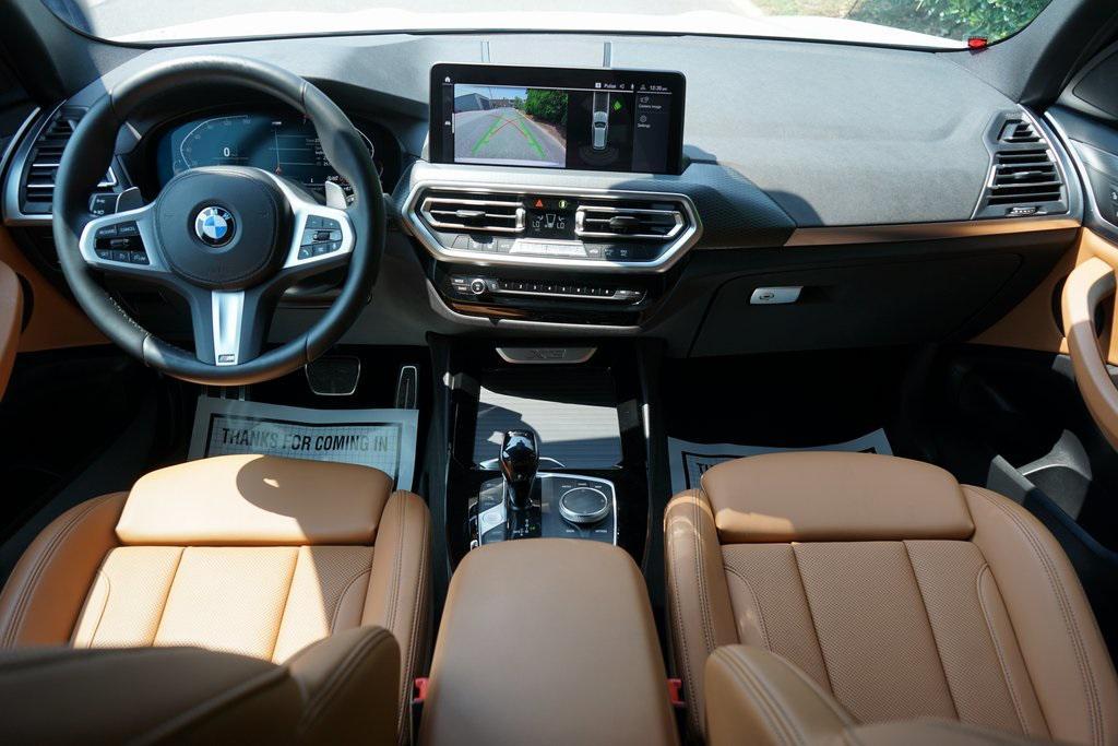 used 2022 BMW X3 car, priced at $27,295