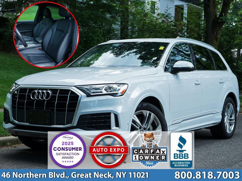 used 2021 Audi Q7 car, priced at $23,695