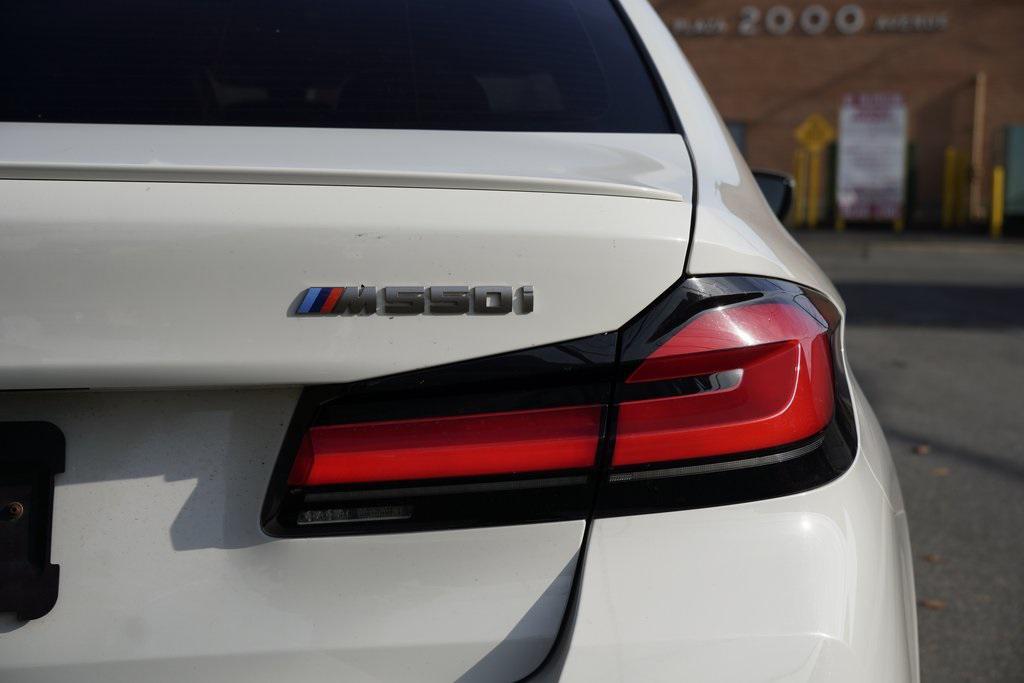 used 2022 BMW M550 car, priced at $41,495