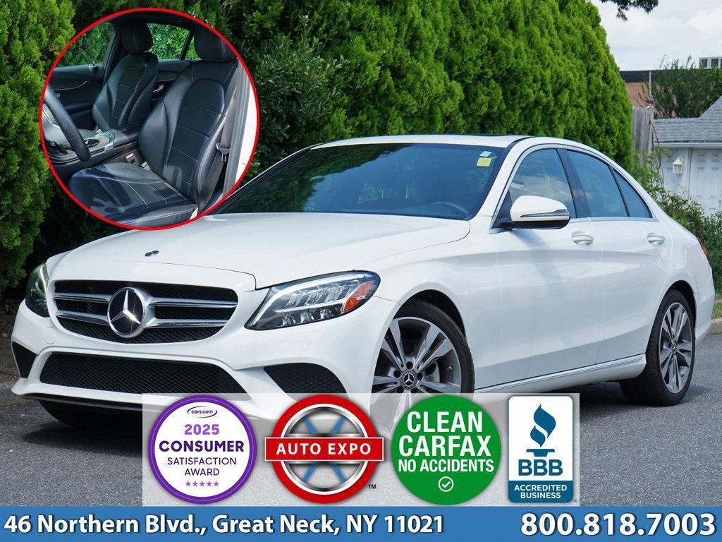 used 2019 Mercedes-Benz C-Class car, priced at $16,595