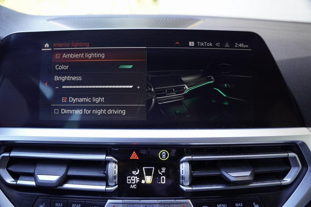 used 2021 BMW 330 car, priced at $20,495