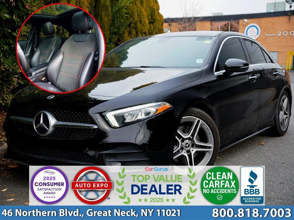 used 2021 Mercedes-Benz A-Class car, priced at $17,995