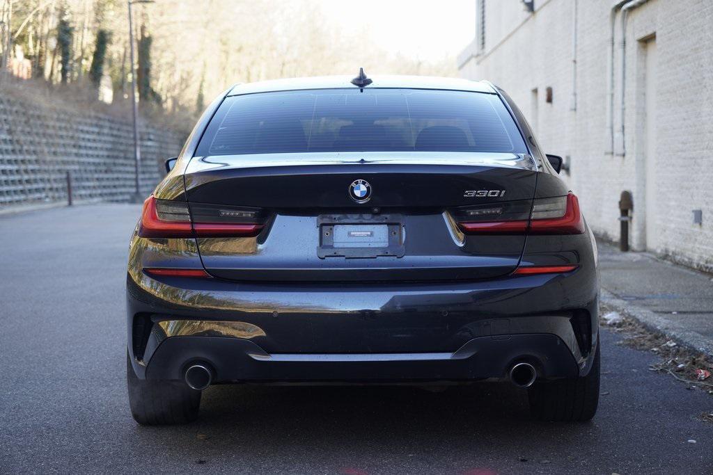 used 2021 BMW 330 car, priced at $20,495