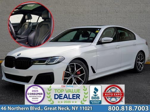 used 2021 BMW 530 car, priced at $23,495