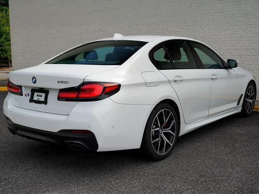 used 2021 BMW 530 car, priced at $23,495