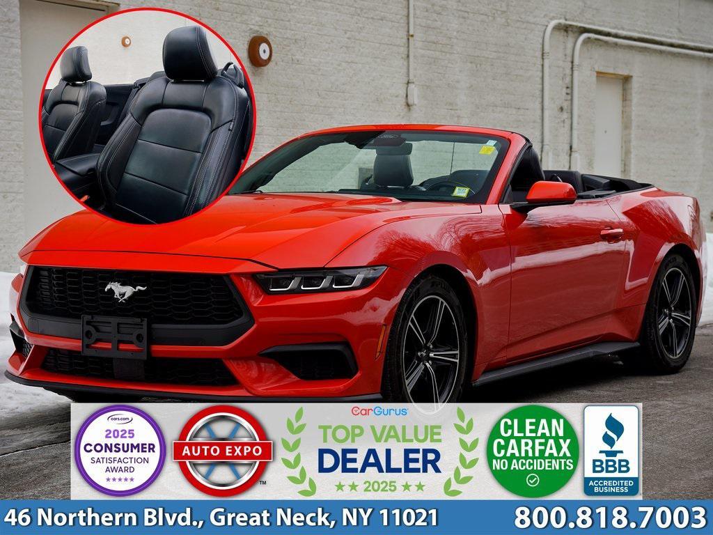 used 2024 Ford Mustang car, priced at $21,595