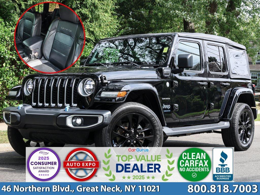 used 2023 Jeep Wrangler 4xe car, priced at $22,595