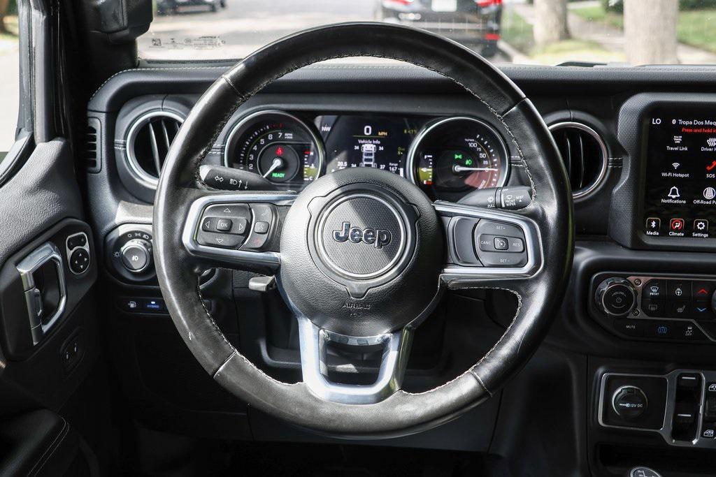 used 2023 Jeep Wrangler 4xe car, priced at $22,595