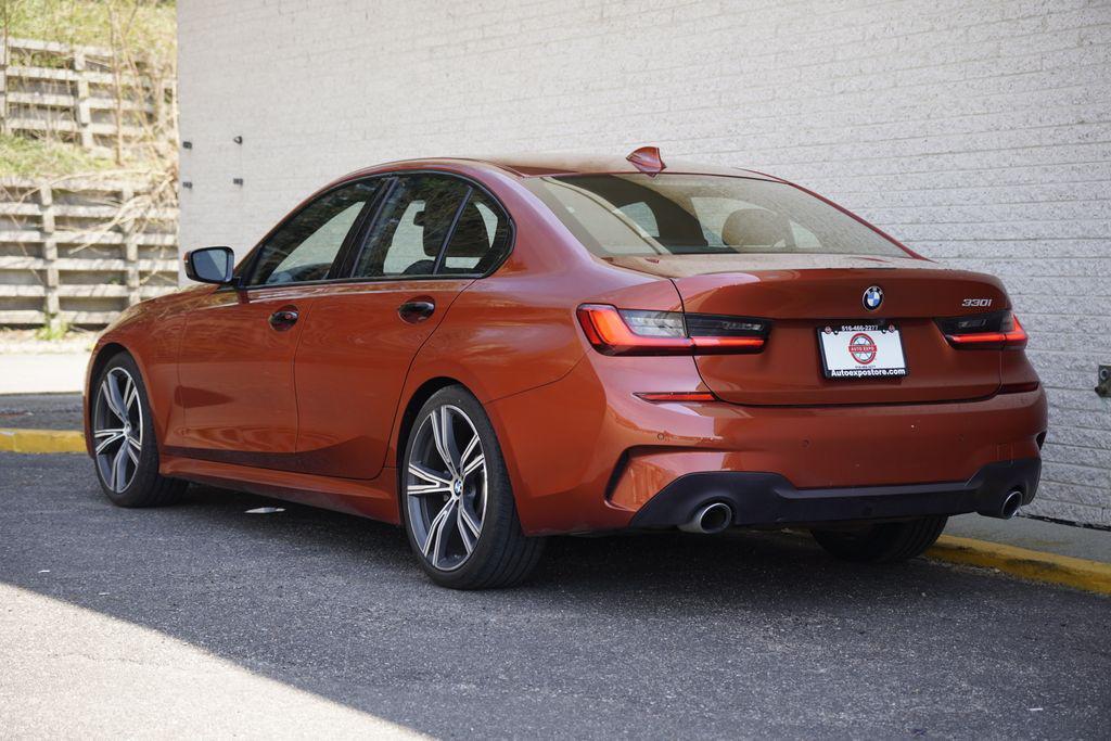 used 2021 BMW 330 car, priced at $20,095