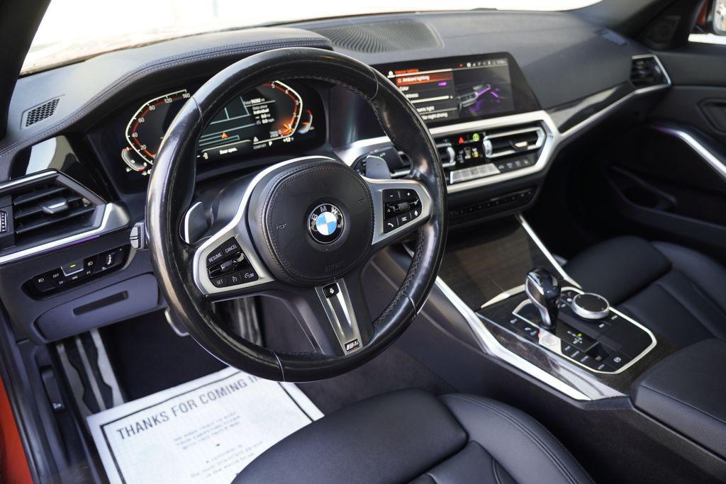 used 2021 BMW 330 car, priced at $20,095