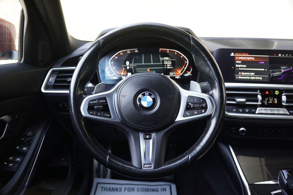 used 2021 BMW 330 car, priced at $20,095