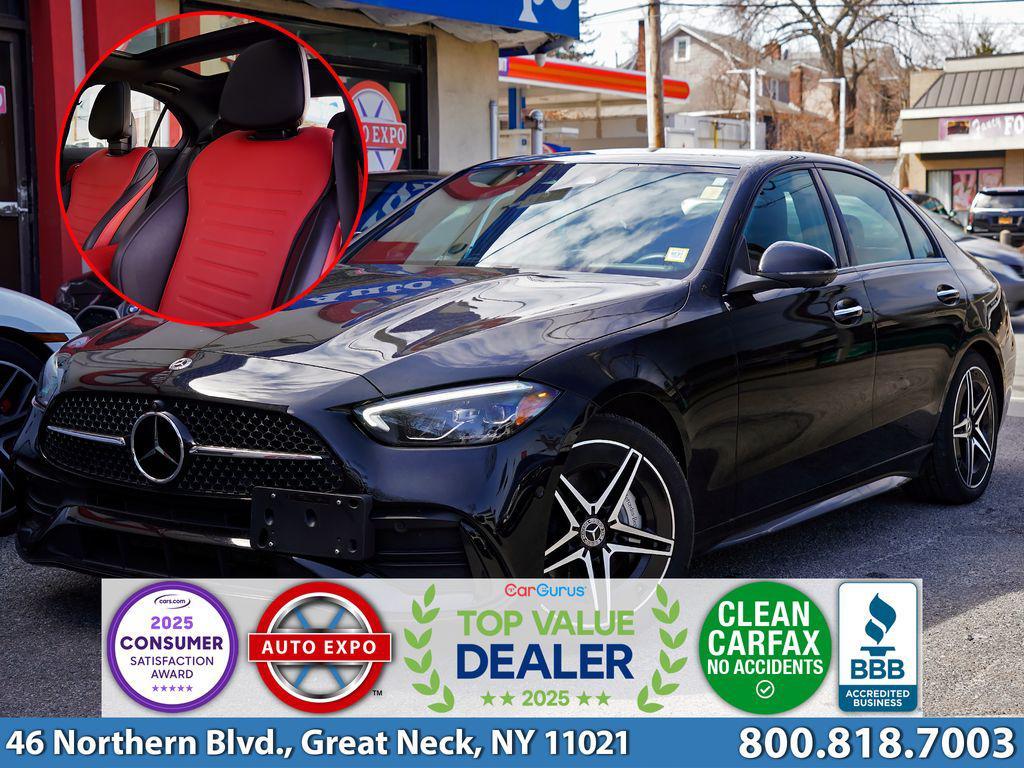 used 2023 Mercedes-Benz C-Class car, priced at $28,995