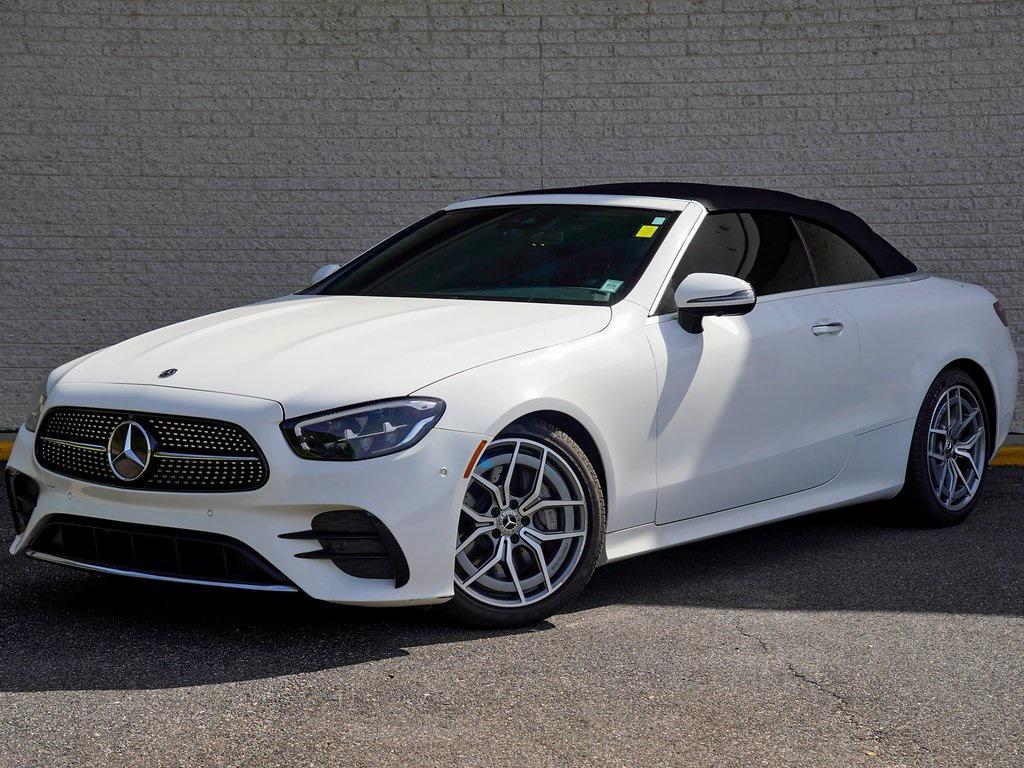 used 2021 Mercedes-Benz E-Class car, priced at $39,995