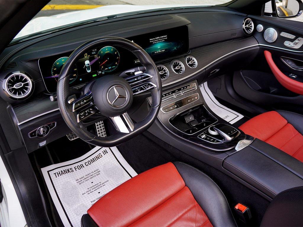 used 2021 Mercedes-Benz E-Class car, priced at $39,995