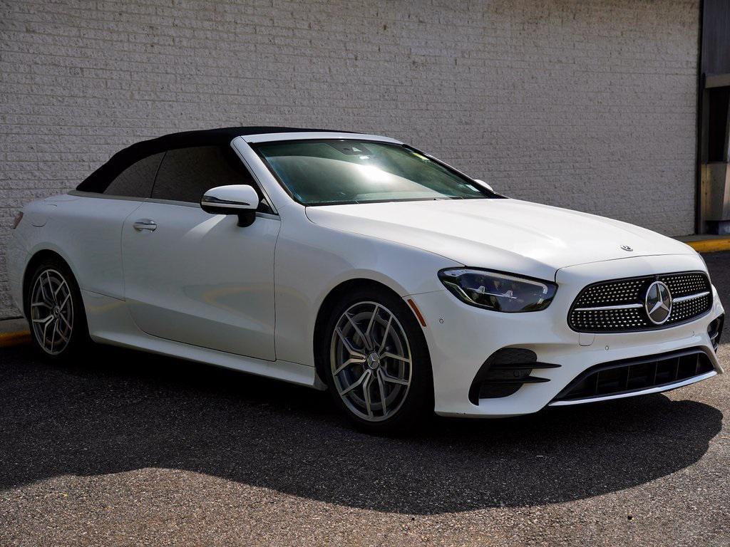 used 2021 Mercedes-Benz E-Class car, priced at $39,995