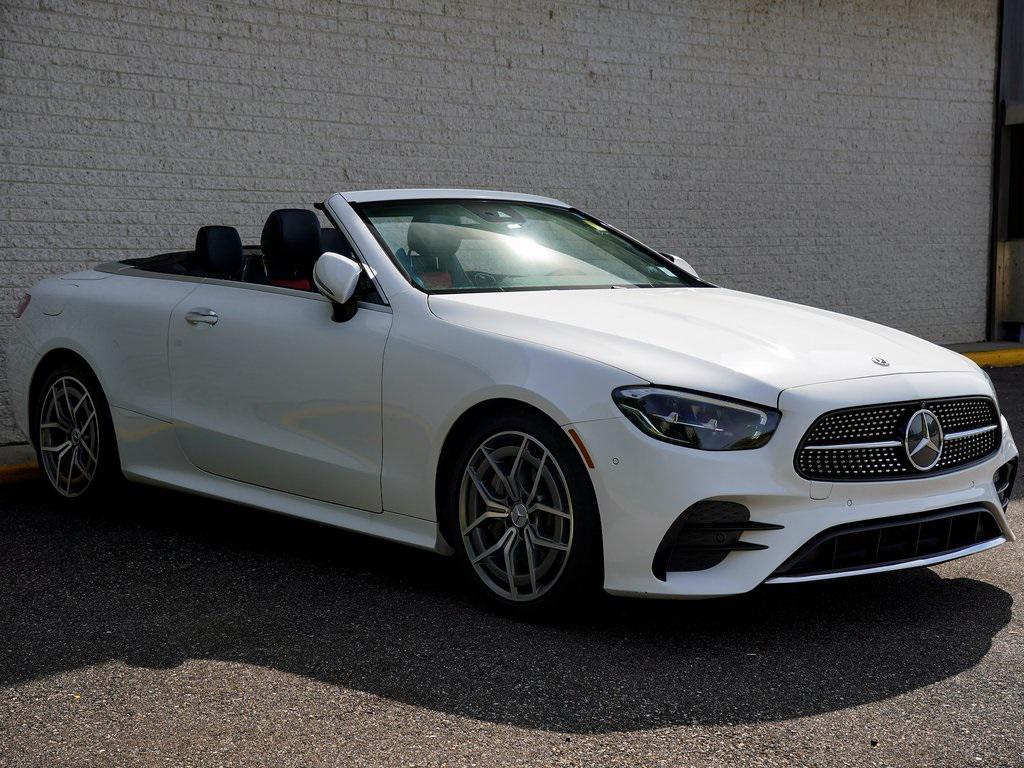 used 2021 Mercedes-Benz E-Class car, priced at $39,995