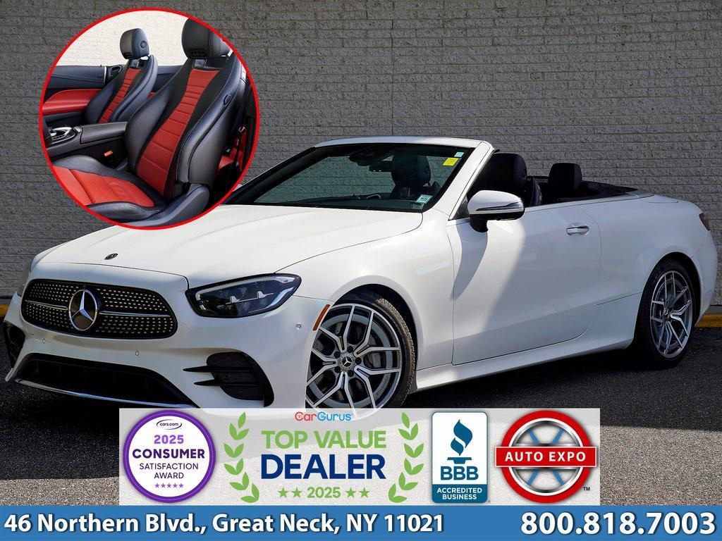 used 2021 Mercedes-Benz E-Class car, priced at $39,995