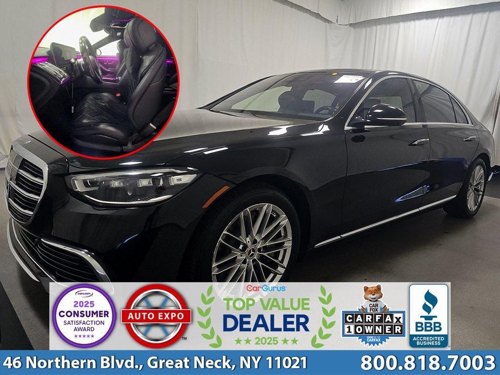 used 2021 Mercedes-Benz S-Class car, priced at $51,495