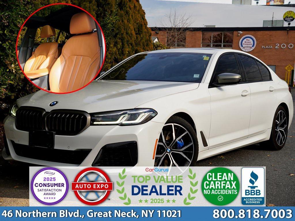 used 2022 BMW M550 car, priced at $42,495