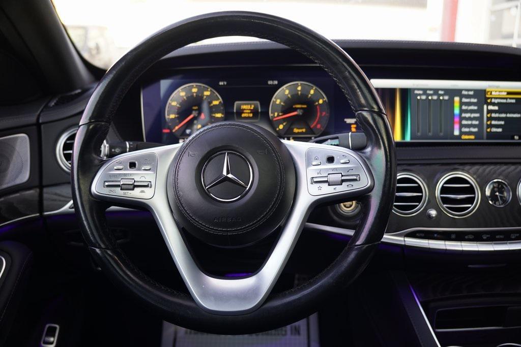 used 2018 Mercedes-Benz S-Class car, priced at $24,995