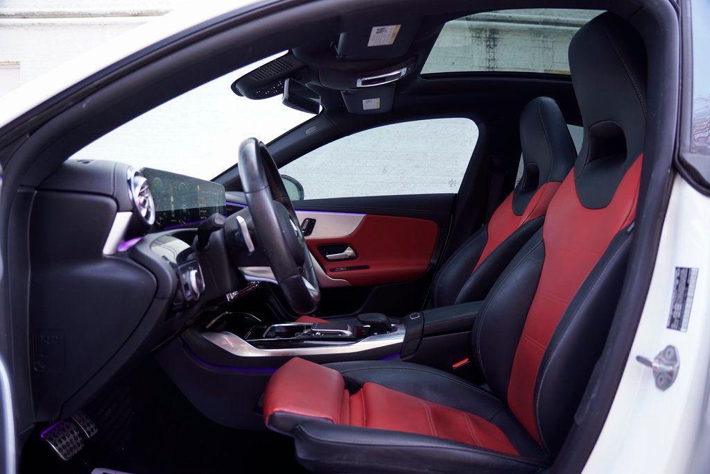 used 2021 Mercedes-Benz AMG CLA 45 car, priced at $32,495