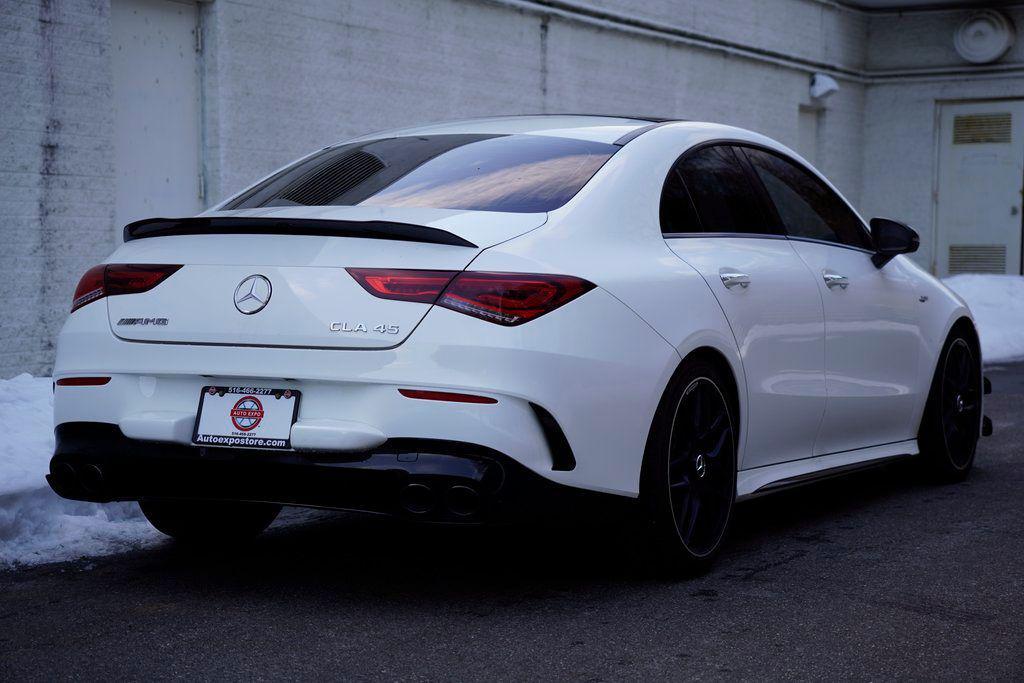 used 2021 Mercedes-Benz AMG CLA 45 car, priced at $32,495
