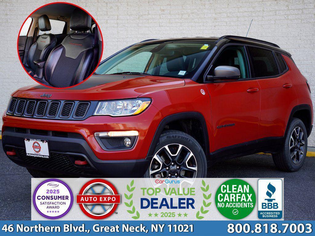 used 2020 Jeep Compass car, priced at $13,495