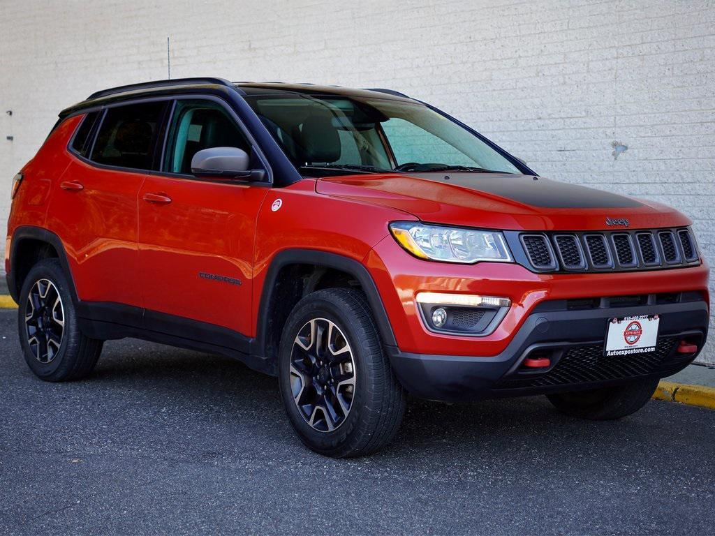 used 2020 Jeep Compass car, priced at $12,595