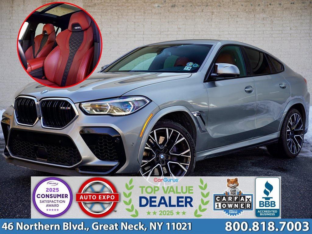 used 2021 BMW X6 M car, priced at $58,095