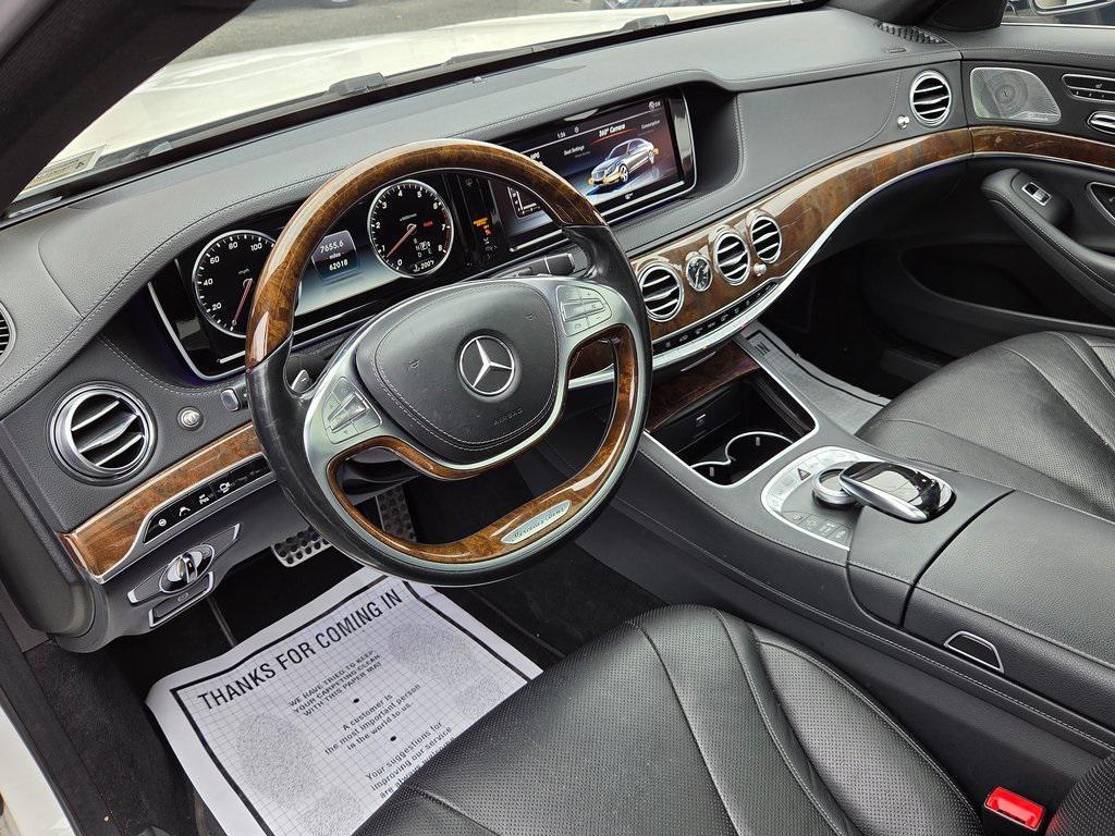 used 2015 Mercedes-Benz S-Class car, priced at $20,995