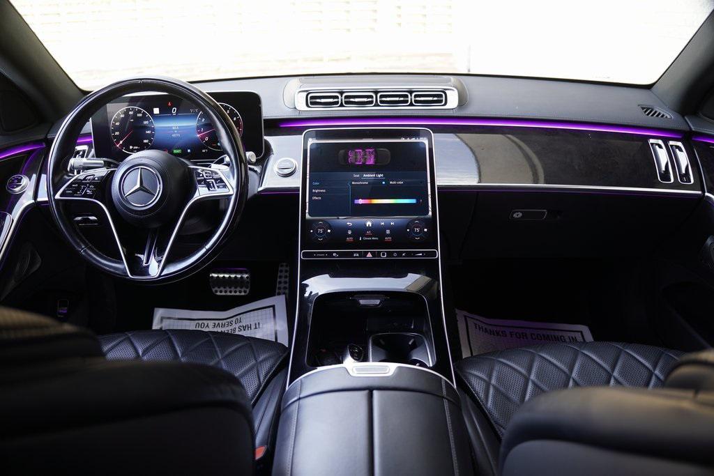 used 2021 Mercedes-Benz S-Class car, priced at $53,095