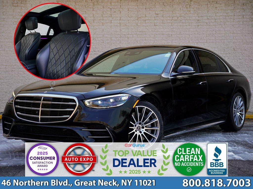 used 2021 Mercedes-Benz S-Class car, priced at $53,095