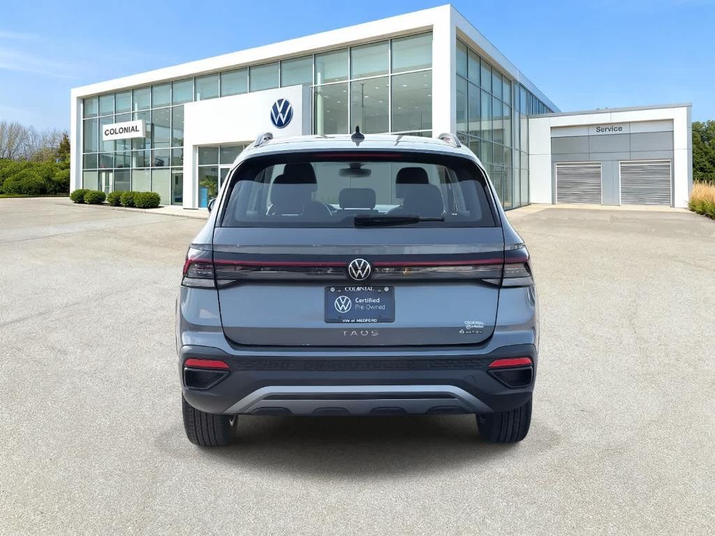 used 2025 Volkswagen Taos car, priced at $23,595